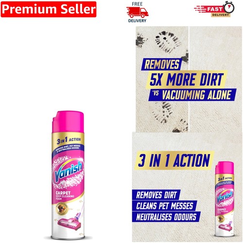 600ml gold carpet cleaner foam - 600ml,