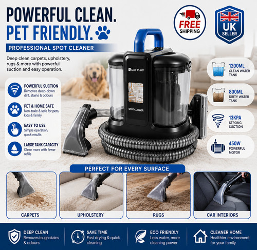 Carpet cleaner spot - spot, wash