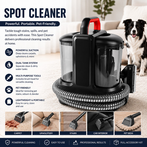 Home design spot cleaner 13kpa - spot,