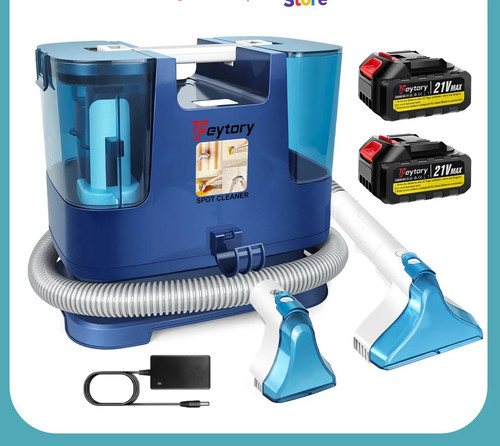 Cordless carpet cleaner - cordless, carpet-cleaner